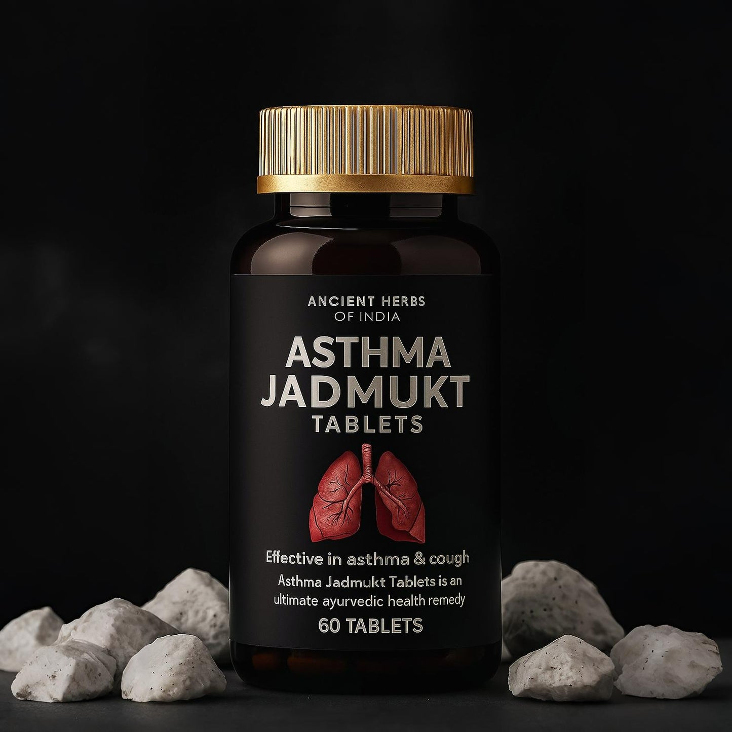 Asthma Jadmukt Goli | Ayurvedic Respiratory Support Tablets for Easy Breathing, Cough & Cold Relief | Herbal Lung Detox & Immunity Booster | 100% Natural Ayurvedic Formula