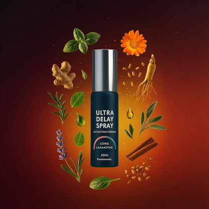 Ultra Delay Spray for Men – Long Lasting Natural Performance Desensitizing Spray – Herbal Formula for Climax Control & Extended Pleasure – Quick Action, Non Transfer & No Side Effects (Pack of 3)
