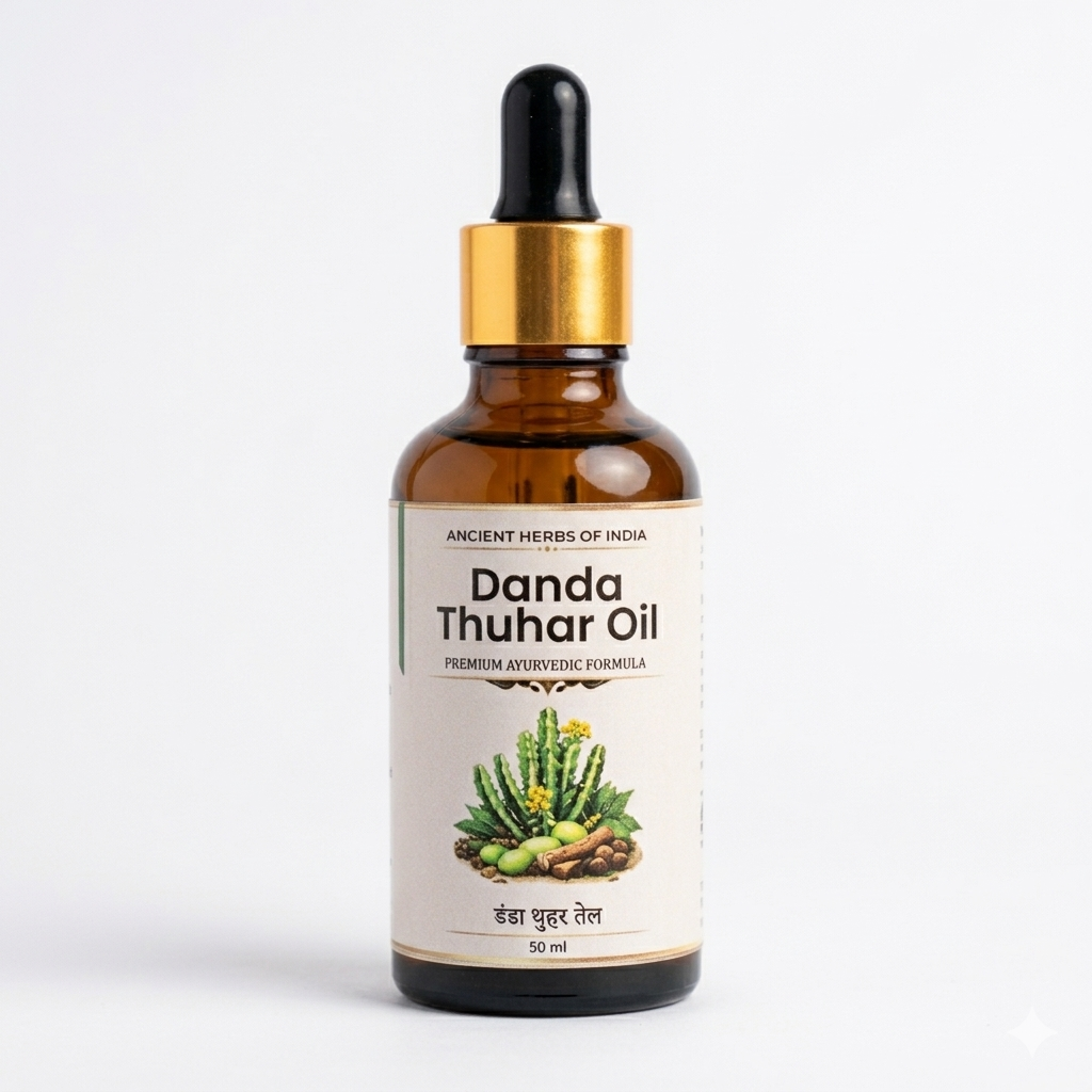 Danda Thuhar Oil for Psoriasis and Eczema Treatment Itching, dry skin