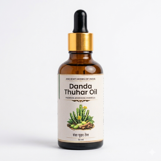 Danda Thuhar Oil for Psoriasis and Eczema Treatment Itching, dry skin