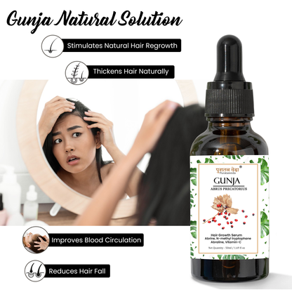 Gunja ratti Hair oil for Alopecia Treatment