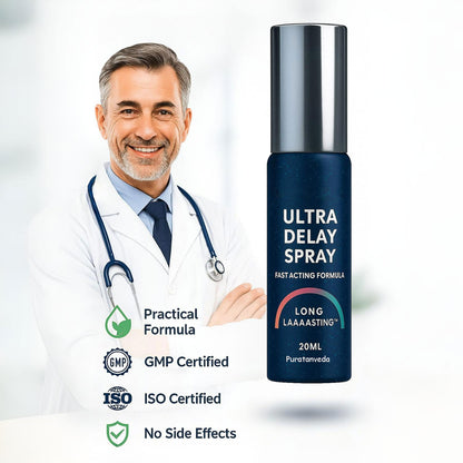 Ultra Delay Spray for Men – Long Lasting Natural Performance Desensitizing Spray – Herbal Formula for Climax Control & Extended Pleasure – Quick Action, Non Transfer & No Side Effects (Pack of 3)